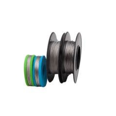 Rostfri tråd Ø0.05-3mm 1.4571 316Ti V4A Hantverkstråd Bindtråd 1-500 Meter