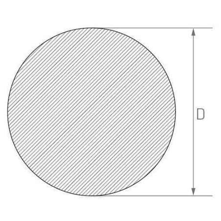 Gost titanlegering ot4-1 stång 1-360mm rund stång av titan