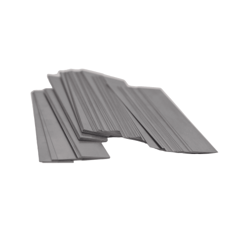 Volfram 99% Ren metall 0.2x20x104mm Metallband Volframband