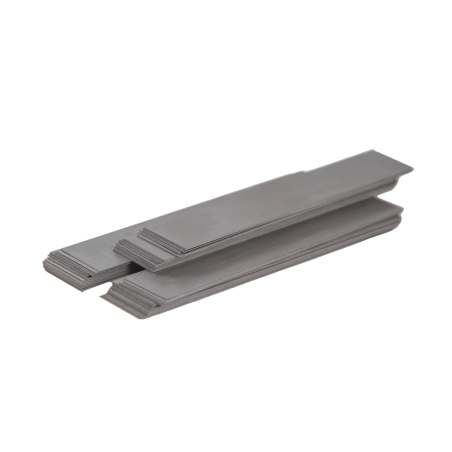 Volfram 99% Ren metall 0.2x20x104mm Metallband Volframband