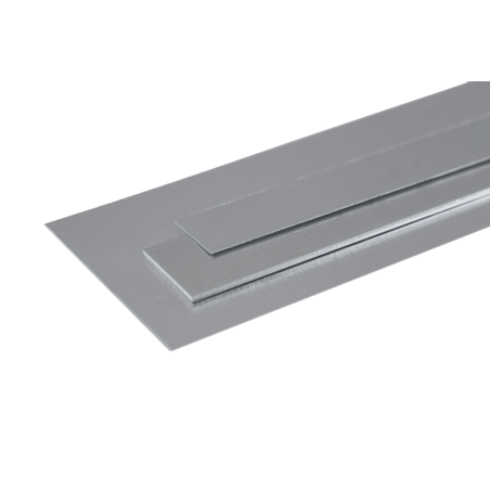 Aluminiumplåt band AW-6060 platt stång 20x0,5mm-90x6mm kapad till storlek band
