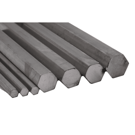 Titan 3.7165 Sexkant från 4 till 70mm Titan Sexkant Grad 5 Ti-6Al-4V Valbar 0,02-250 meter